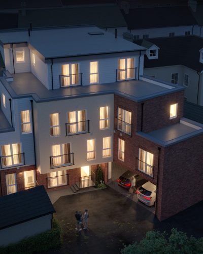 cinderford-house-market-street-elevation-night